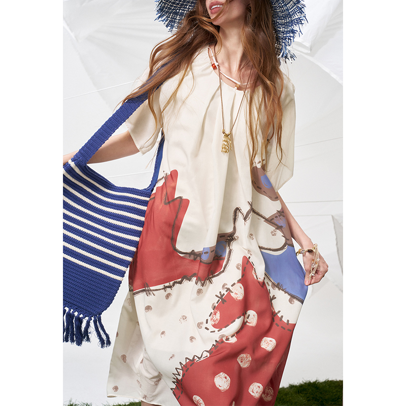 ELFSACK Cute Red Polka Dot T-S - огляд і ціна Maxi Dress Halter
