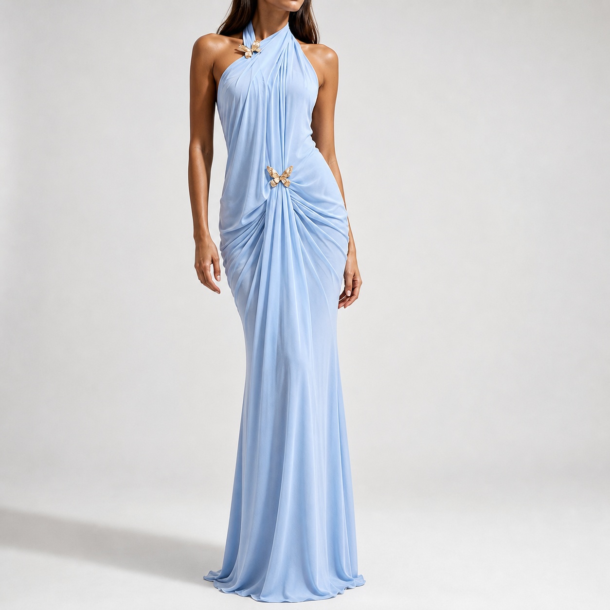 Women's Elegant Off Shoulder H - огляд і ціна Maxi Dress Halter